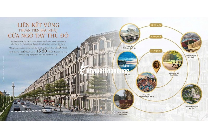 NOBLE PALACE MẶT ĐƯỜNG HOÀNG QUỐC VIỆT KÉO DÀI GIÁ CHỈ 11.5 TỶ